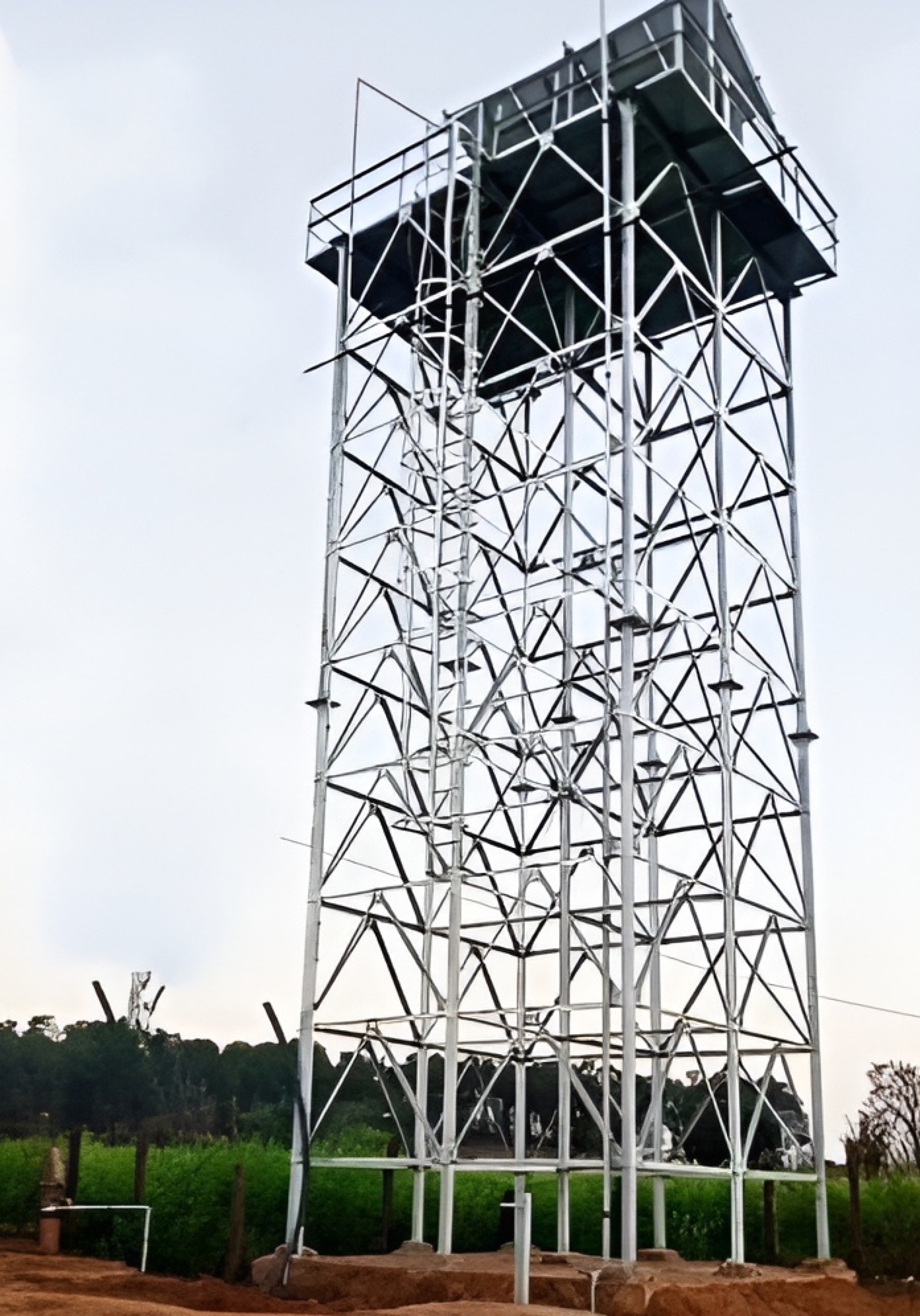 Overhead water storage staging structure. catalogue image 4
